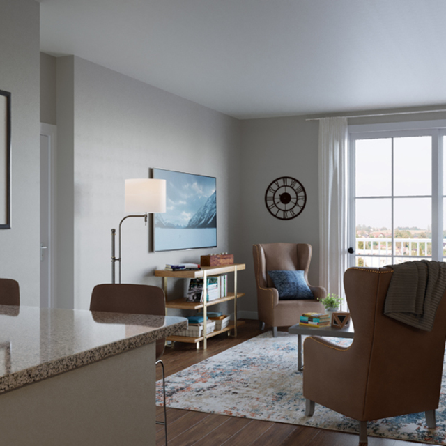 The Kinloch - Cozy and Spacious Living Area with Balcony Access